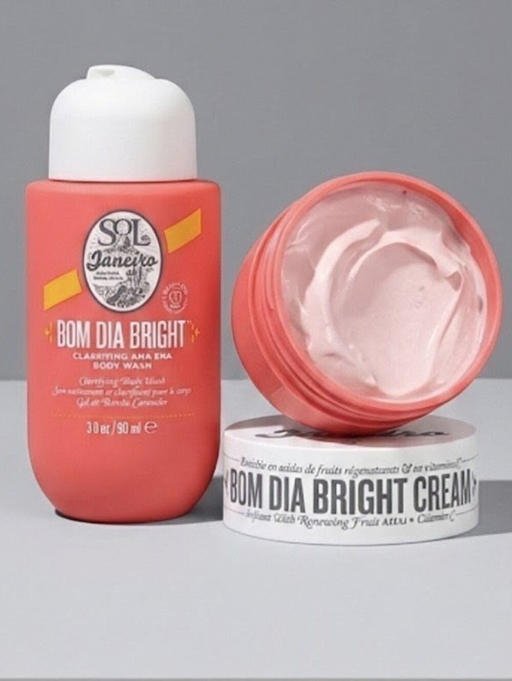 NEW Sol de Janeiro Body Wash and Body Cream Set